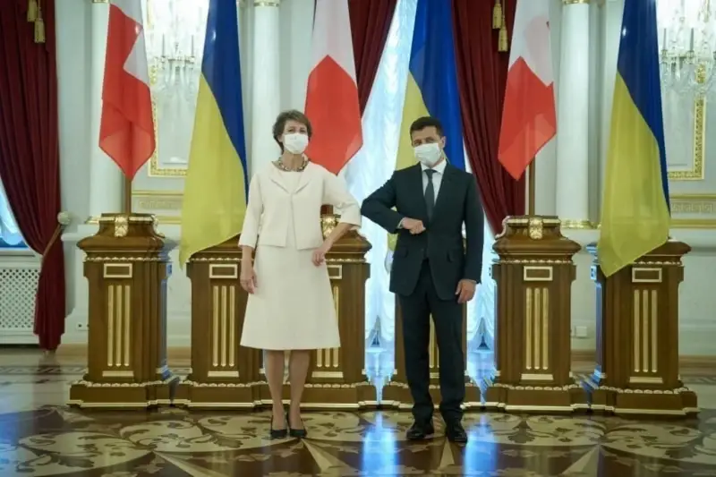 <div>Перший офіційний візит Президентки Швейцарської Конфедерації Симонетти Соммаруги в Україну.</div>