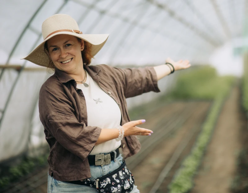 Organic farmer