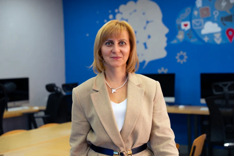 Principal of the lyceum in the village of Zymne, ambassador of digitalization