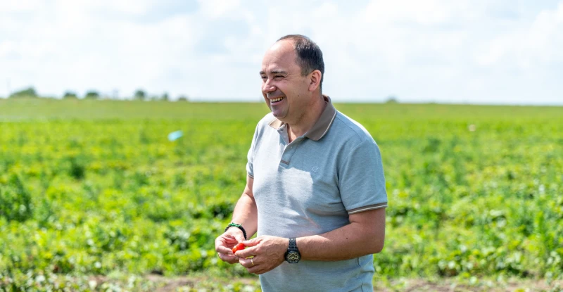 Сo-owner of an organic agricultural company