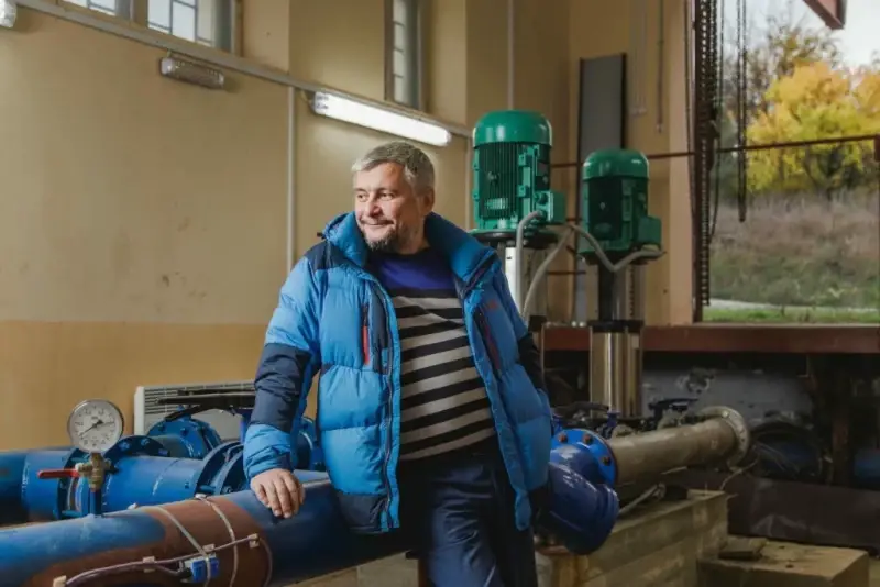 Priest, community leader in the Voloske village, Novooleksandrivska amalgamated community, Dnipropetrovska oblast