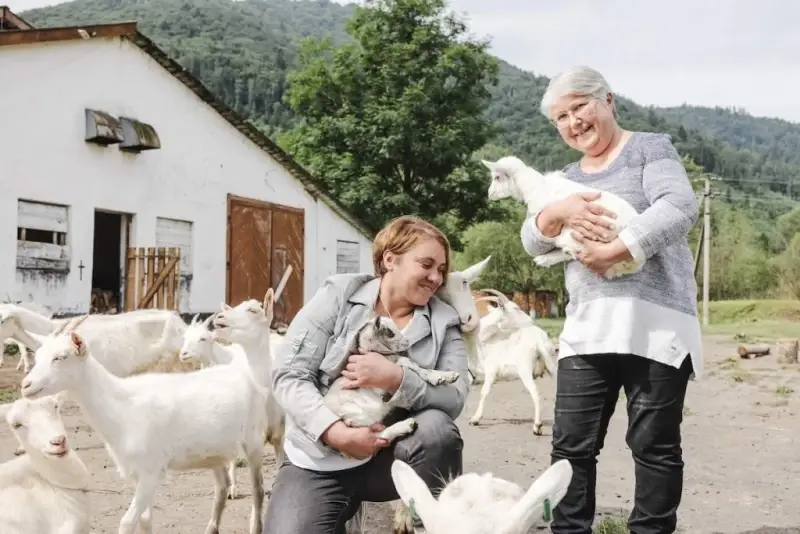 Farm of Two Katerynas, Tukhlia village, Lviv oblast